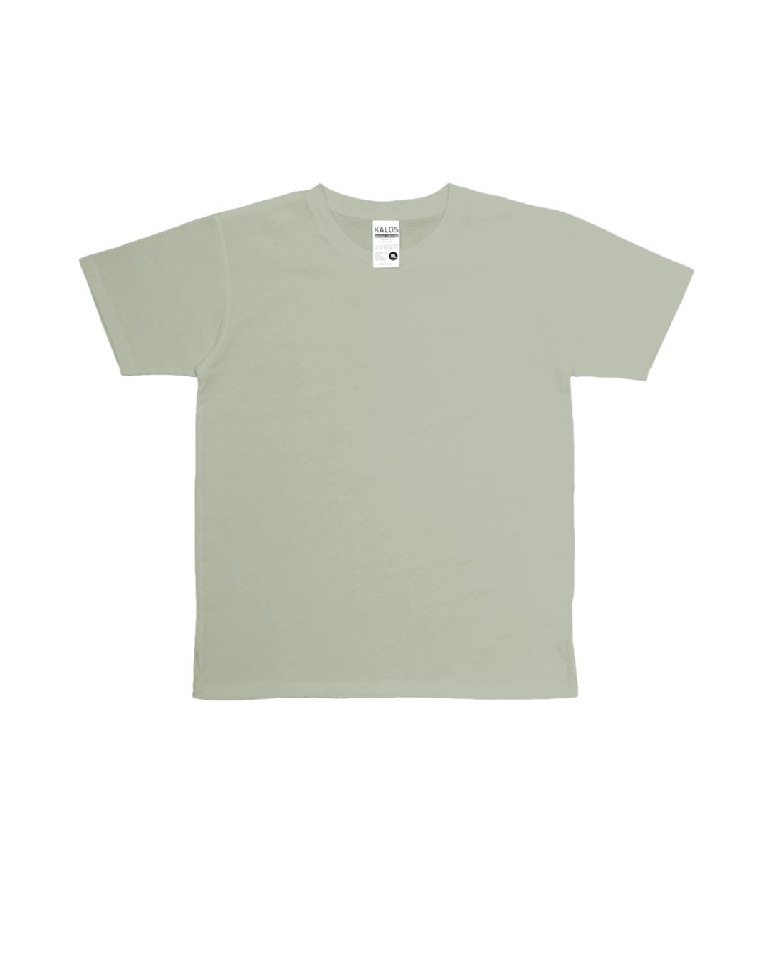 Kalos Coton 24s Tee  Sage Green size L